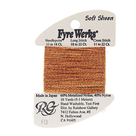 RBGL - Fyre Werks - Soft Sheen - FT-0003 - Pumpkin