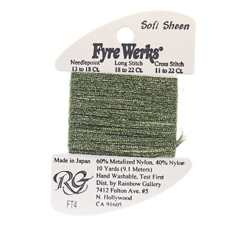 RBGL - Fyre Werks - Soft Sheen - FT-0004 - Loden Green