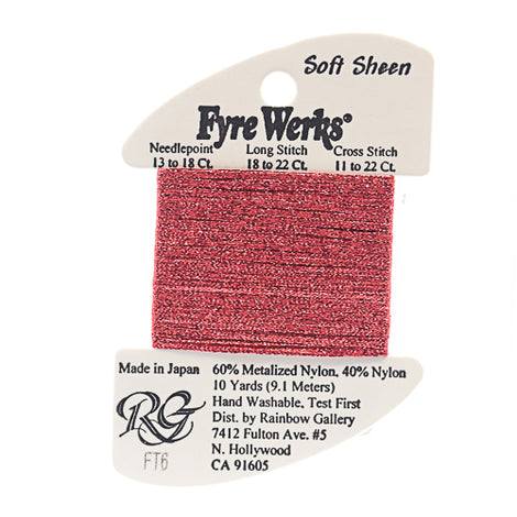 RBGL - Fyre Werks - Soft Sheen - FT-0006 - Bright Christmas Red