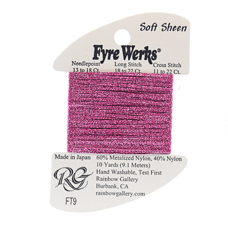 RBGL - Fyre Werks - Soft Sheen - FT-0009 - Rose