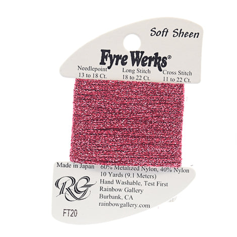 RBGL - Fyre Werks - Soft Sheen - FT-0020 - Raspberry