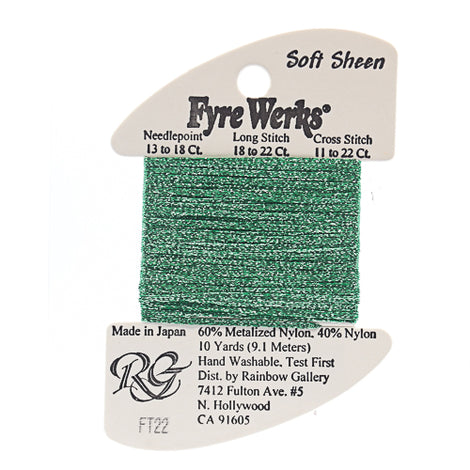 RBGL - Fyre Werks - Soft Sheen - FT-0022 - Emerald Green