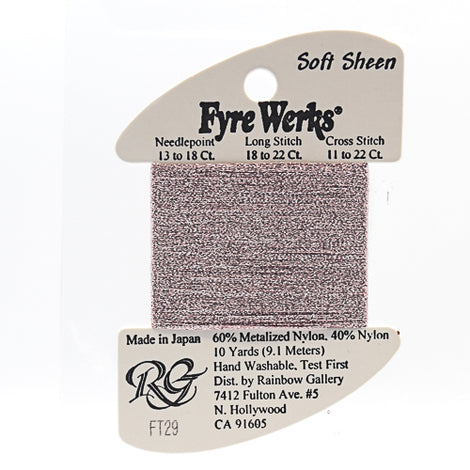 RBGL - Fyre Werks - Soft Sheen - FT-0029 - Pink