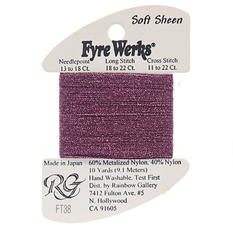 RBGL - Fyre Werks - Soft Sheen - FT-0038 - Dark Red
