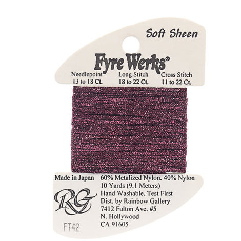 RBGL - Fyre Werks - Soft Sheen - FT-0042 - Plum