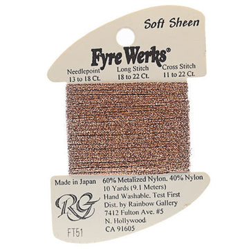 RBGL - Fyre Werks - Soft Sheen - FT-0051 - Copper
