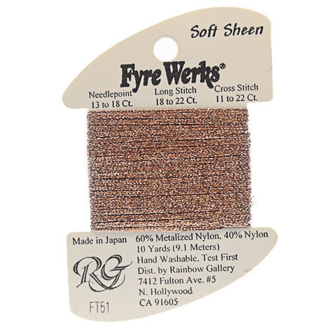 RBGL - Fyre Werks Soft Sheen - FT-051 - Copper