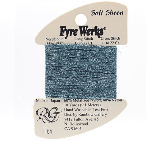 RBGL - Fyre Werks - Soft Sheen - FT-0054 - Ocean Blue