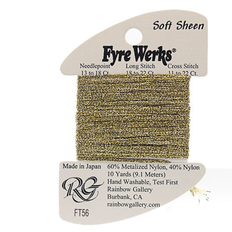 RBGL - Fyre Werks - Soft Sheen - FT-0056 - Vintage Gold