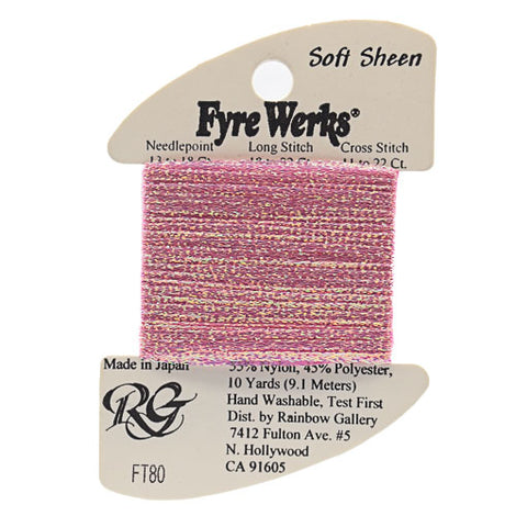 RBGL - Fyre Werks - Soft Sheen - FT-0080 - Pink Pearl