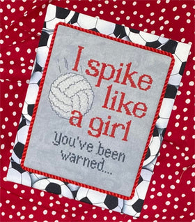 SHD - PS191 - Post Stitches - Play Volleyball!