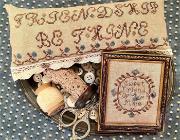 HMSP - PFC-134 - Plain & Fancy Collection - Sweet Friendship