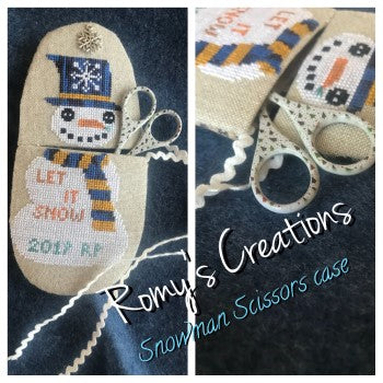 RMCR - Snowman Scissors Case