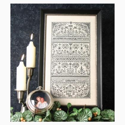 TST - Blackwork Millie Fiori Sampler