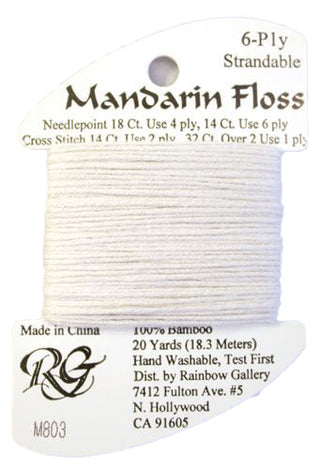 RBGL - Mandarin Floss - M-0803 - Ecru