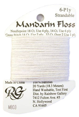 RBGL - Mandarin Floss - M-0803 - Ecru