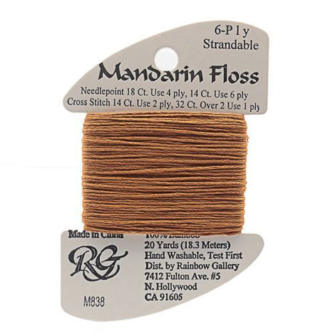 RBGL - Mandarin Floss - M-0838 - Terra Cotta