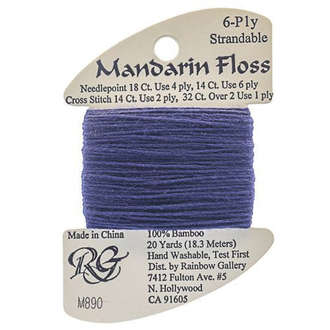 RBGL - Mandarin Floss - M-0890 - Dark Navy