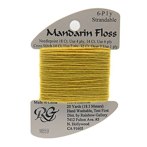 RBGL - Mandarin Floss - M-0859 - Golden Yellow