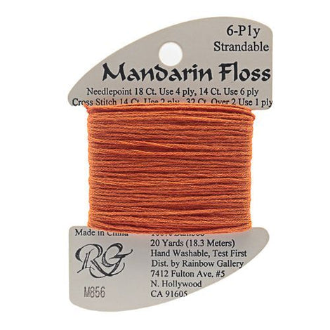 RBGL - Mandarin Floss - M-0856 - Dark Orange