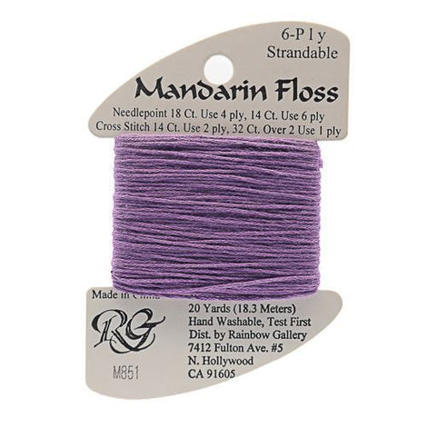RBGL - Mandarin Floss - M-0851 - Antique Violet