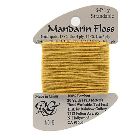 RBGL - Mandarin Floss - M-0915 - Butterscotch