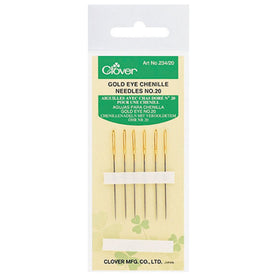 CLV - Gold Eye Chenille Needles (No. 20)