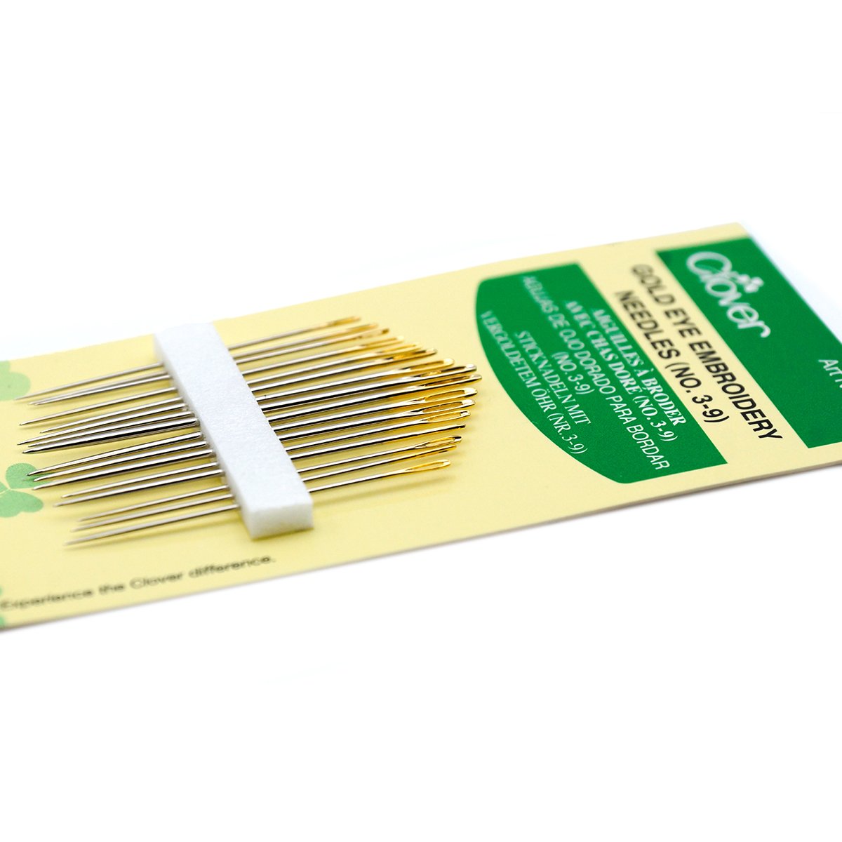 CLV - Gold Eye Embroidery Needles (No. 3-9)