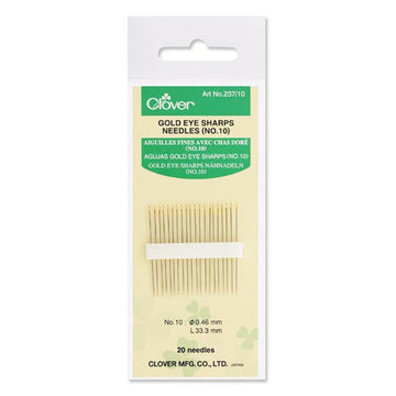 CLV - Gold Eye Sharp Needles No. 10