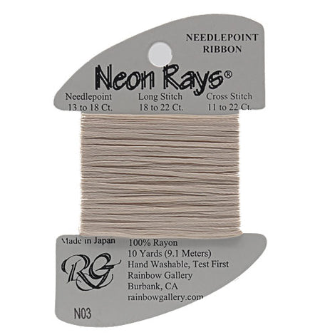 RBGL - Neon Rays - N-0003 - Pale Beige