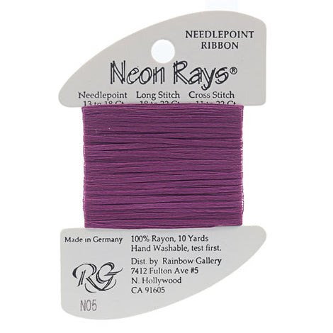 RBGL - Neon Rays - N-0005 - Dark Mauve