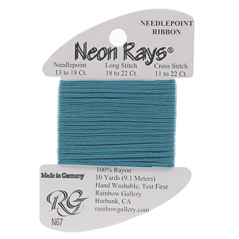 RBGL - Neon Rays - N-0067 - Dark Teal