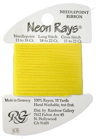 RBGL - Neon Rays - N-0076 - Bright Yellow