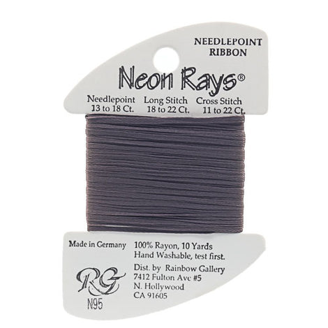 RBGL - Neon Rays - N-0095 - Dark Grey