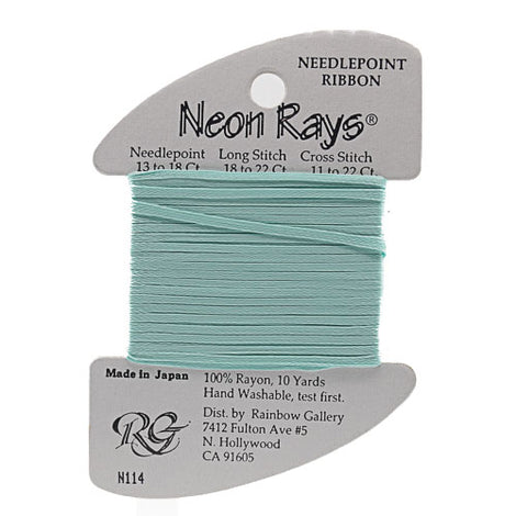 RBGL - Neon Rays - N-0114 - Light Seafoam