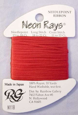 RBGL - Neon Rays - N-0118 - Christmas Red