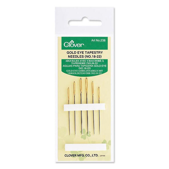 CLV - Gold Eye Tapestry Needle (No. 18-22)