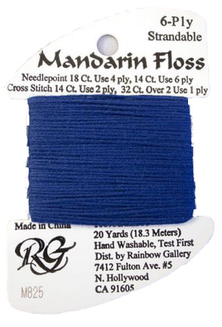 RBGL - Mandarin Floss - M-0825 - Medium Navy