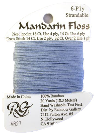 RBGL - Mandarin Floss - M-0827 - Light Antique Blue