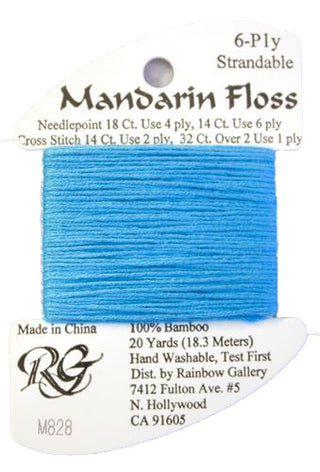RBGL - Mandarin Floss - M-0828 - Aqua