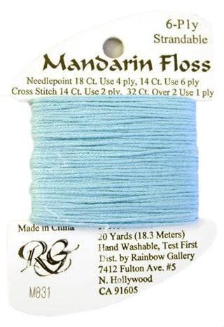 RBGL - Mandarin Floss - M-0831 - Light Aqua