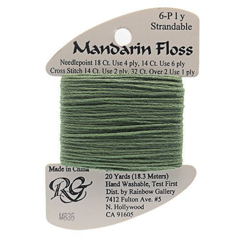 RBGL - Mandarin Floss - M-0835 - Medium Pistachio