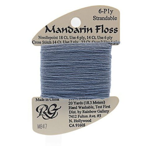 RBGL - Mandarin Floss - M-0847 - Antique Blue