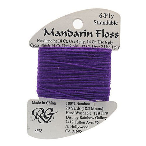 RBGL - Mandarin Floss - M-0852 - Dark Violet