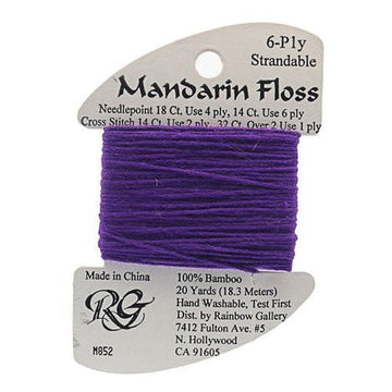 RBGL - Mandarin Floss - M-0852 - Dark Violet