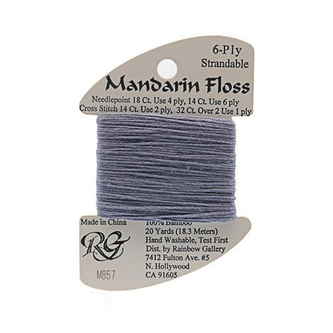 RBGL - Mandarin Floss - M-0857 - Confederate Grey