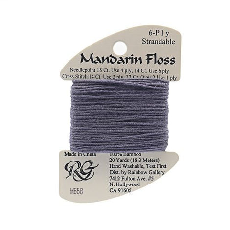 RBGL - Mandarin Floss - M-0858 - Dark Confederate Grey