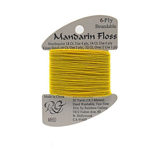RBGL - Mandarin Floss - M-0860 - Dark Golden Yellow