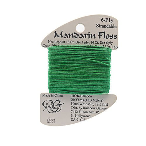 RBGL - Mandarin Floss - M-0861 - Light Christmas Green