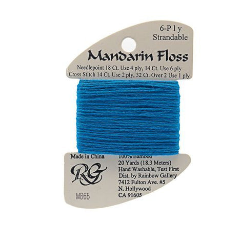 RBGL - Mandarin Floss - M-0865 - Electric Blue